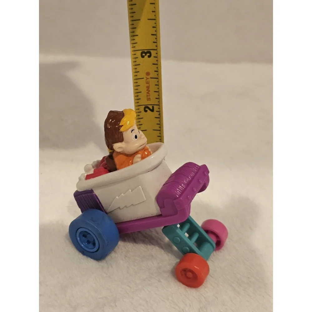 1991 McDonalds Back to the Future Kids Meal Toy‎ Time Travel Car Figure